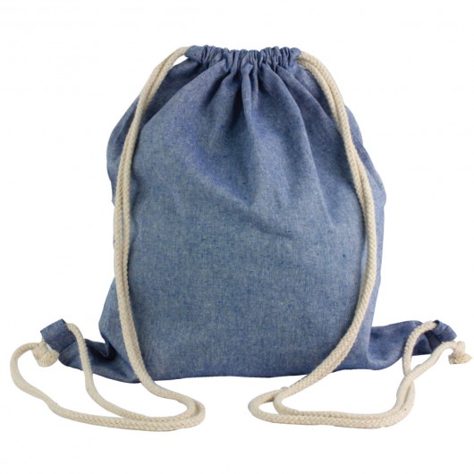 Melange Dyed Backsacks sample blue